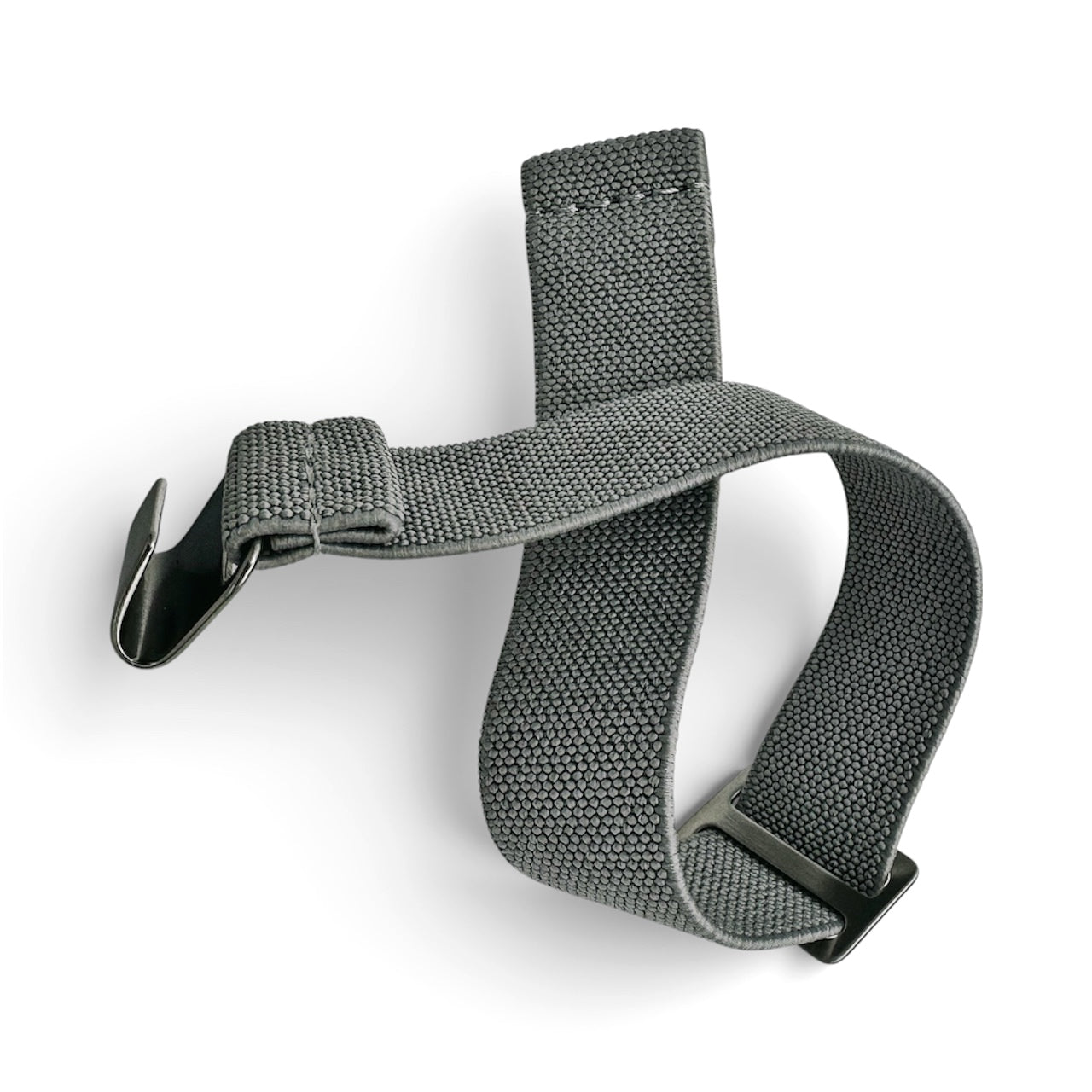Parachute Style "No Pass" Elastic Watch Strap - Sky Gray - Seals Watch Co