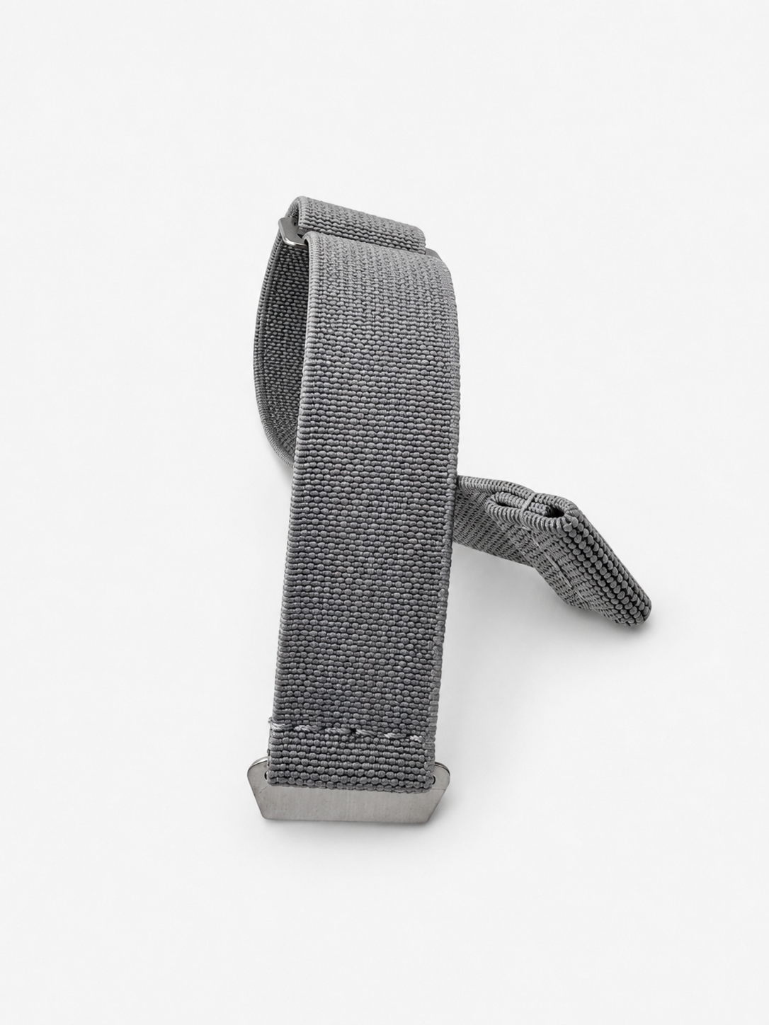 Parachute Style "No Pass" Elastic Watch Strap - Sky Gray