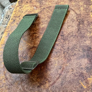 Parachute Style "No Pass" Elastic Watch Strap - Army Green - Seals Watch Co