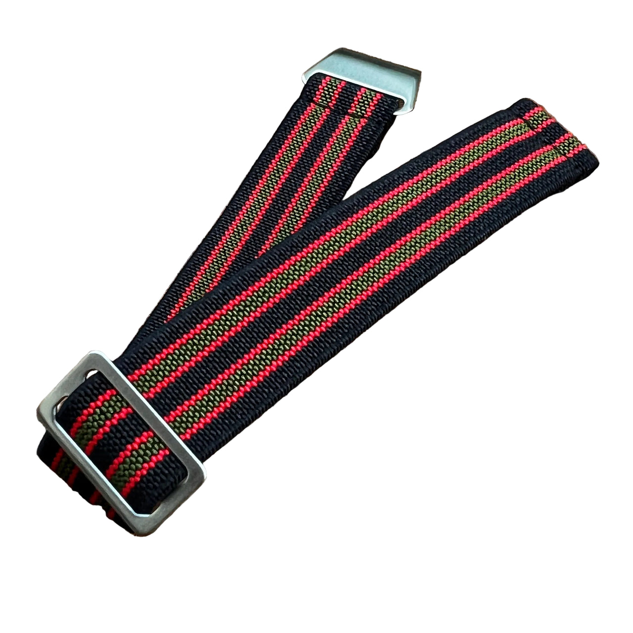 Parachute Style "No Pass" Elastic Watch Strap - Original Bond - Seals Watch Co