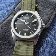 California Microbrand Seals Watch Company Land // Sea Automatic 3-Hand Novelty Wrist Watch