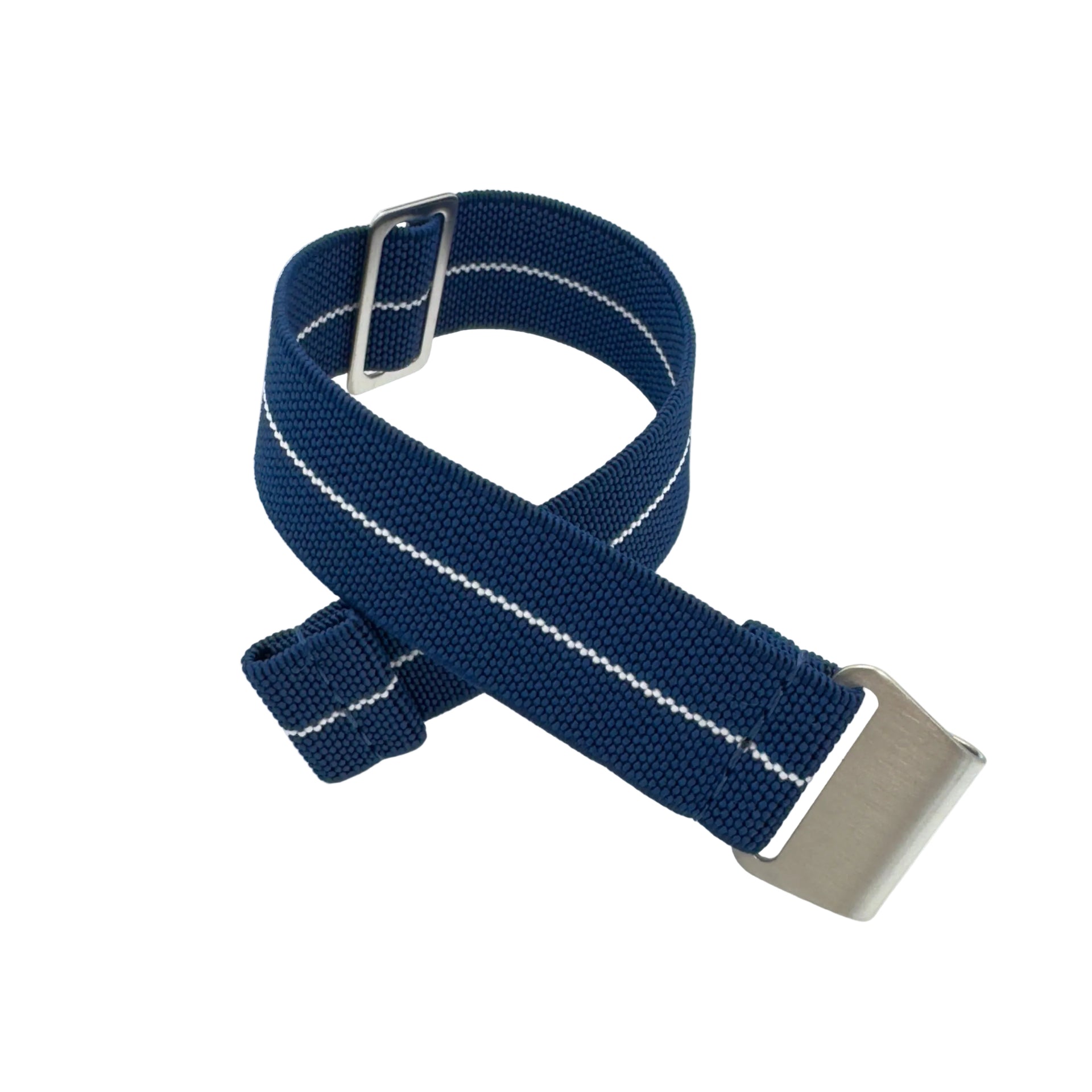 Navy Blue Parachute Watch Strap Marine Nationale