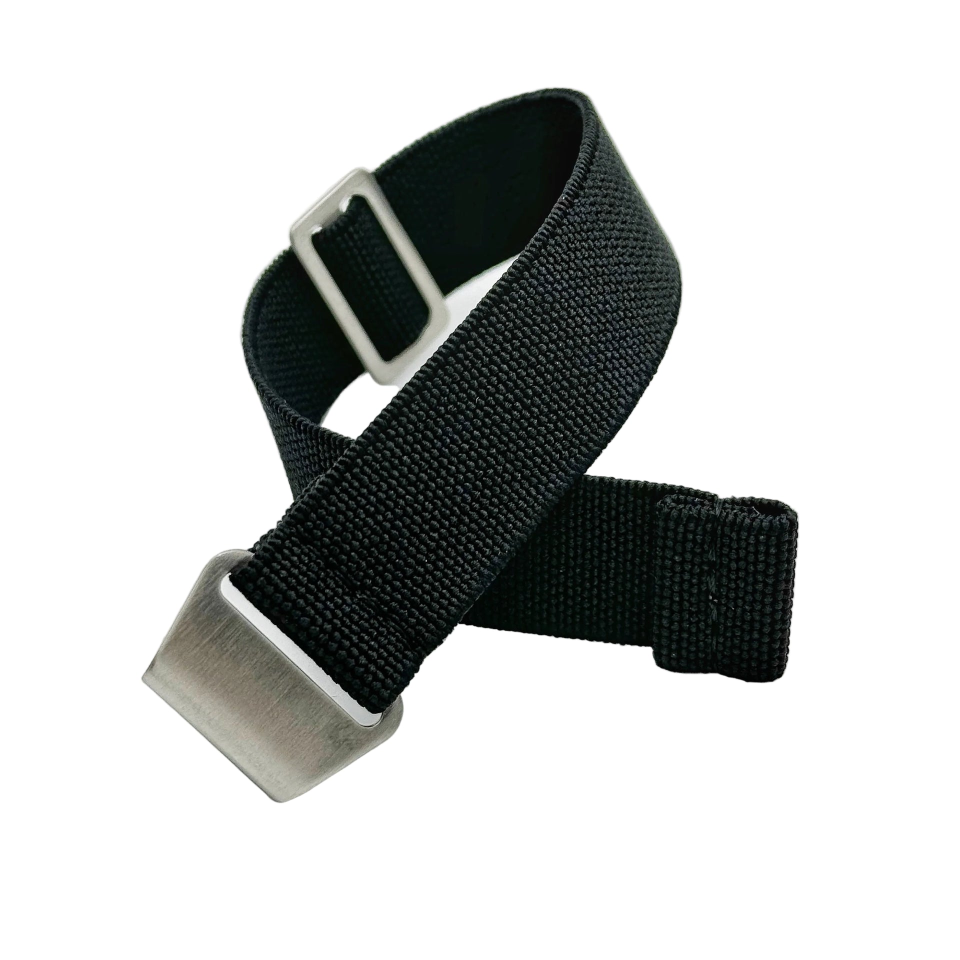 Black Parachute Watch Strap in 20mm and 22mm
