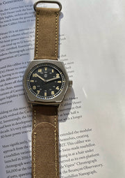 Sturdy Canvas Watch Strap with Hook & Latch System | 22mm - Seals Watch Co