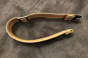 Parachute Style "No Pass" Elastic Watch Straps - Khaki With Red Stripe - American Microbrand