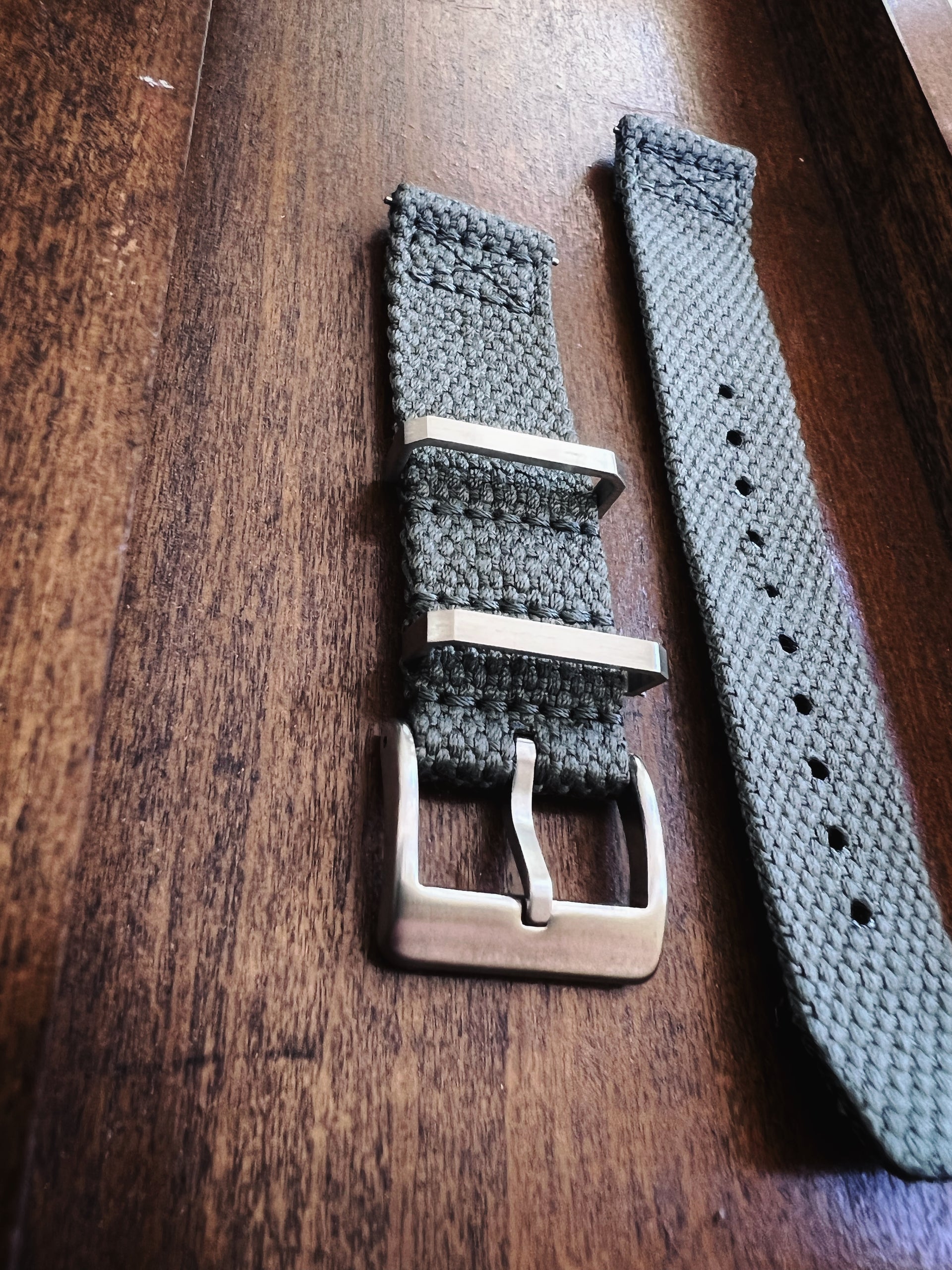 Two-Piece Divers Style Watch Strap, 20mm Watch Band - Seals Watch Co
