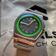 Model A.5 Automatic Wrist Watch - Acid Green - Seals Watch Co
