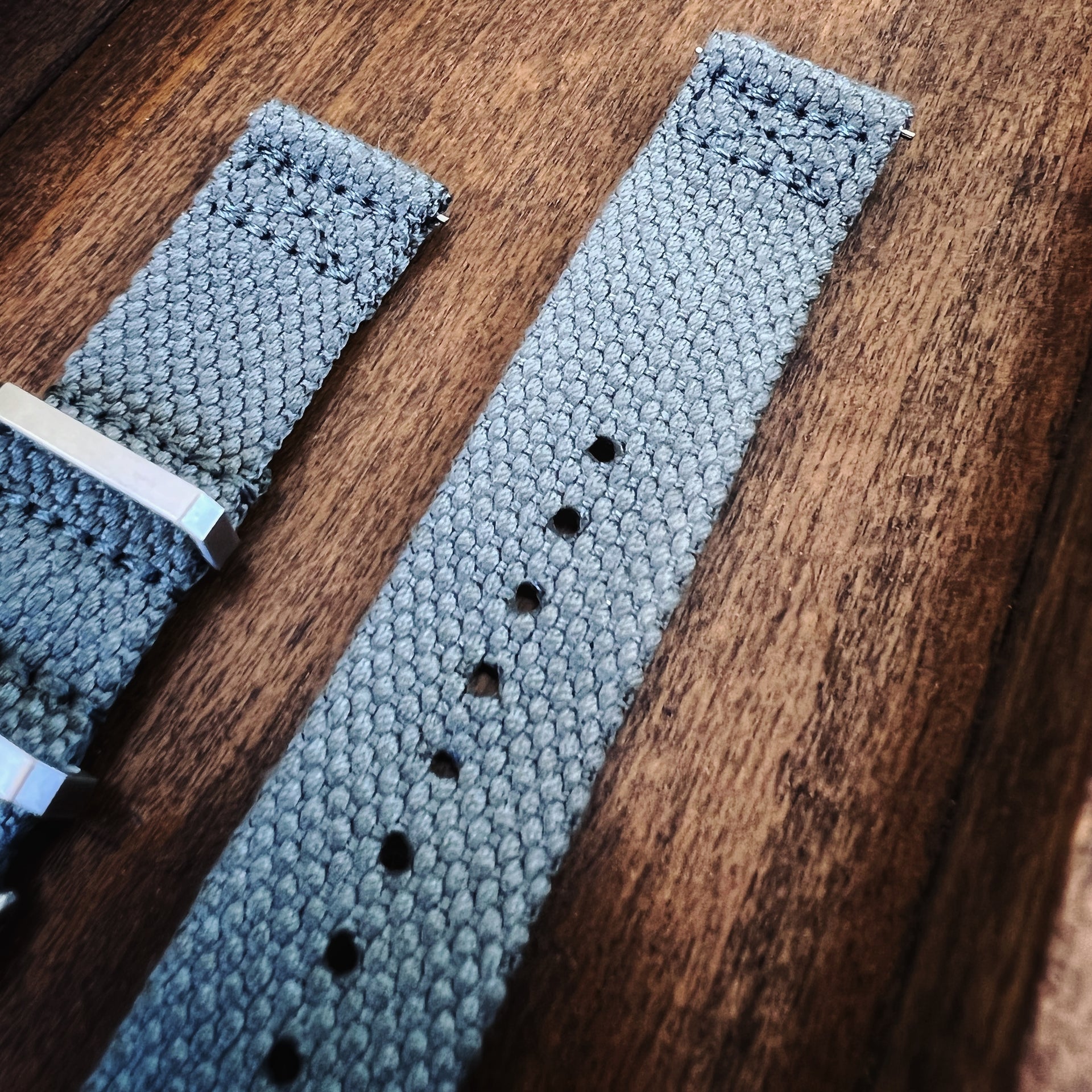 Two-Piece Divers Style Watch Strap, 20mm Watch Band - Seals Watch Co