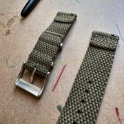 Two-Piece Divers Style Watch Strap, 20mm Watch Band - Seals Watch Co
