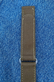 Sturdy Canvas Watch Strap with Hook & Latch System | 22mm - Seals Watch Co