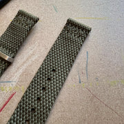 Two-Piece Divers Style Watch Strap, 20mm Watch Band - Seals Watch Co