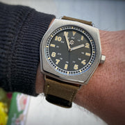 Sturdy Canvas Watch Strap with Hook & Latch System | 22mm - Seals Watch Co