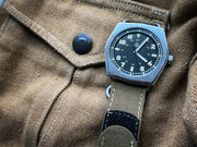 Sturdy Canvas Watch Strap with Hook & Latch System | 22mm - Seals Watch Co