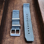 Two-Piece Divers Style Watch Strap, 20mm Watch Band - Seals Watch Co