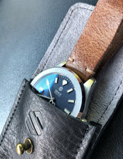 Dark Seal Automatic Sport Watch With Fixed Bezel - American Microbrand